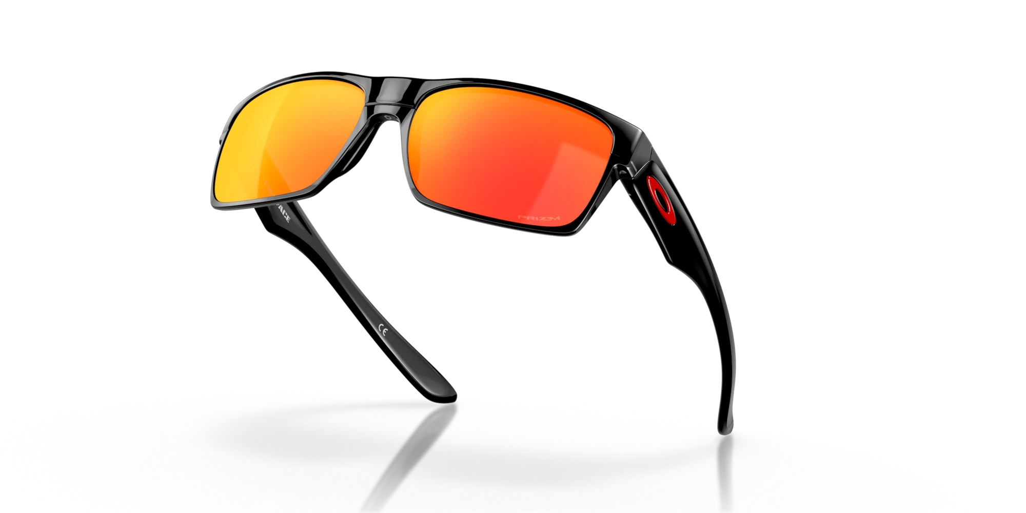 Oakley Okulary przeciwsłoneczne TWOFACE Polished Black/Prizm Ruby OO9189-47