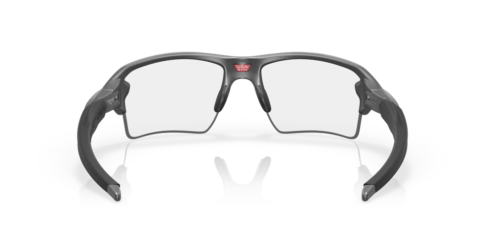 Oakley Okulary Przeciwsłoneczne Ochronne FLAK 2.0 XL Steel/Black Iridium Photochromic Activated OO9188-16