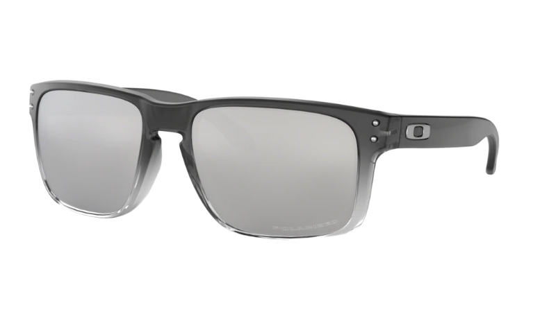 Oakley Okulary Przeciwsłoneczne HOLBROOK Grey Ink Fade/Chrome Iridium Polarized OO9102-A9