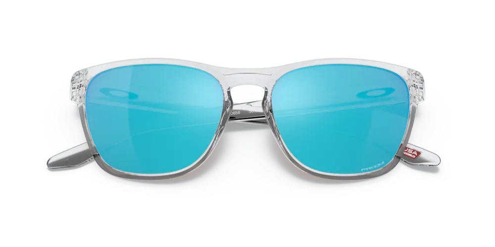 Oakley Okulary przeciwsłoneczne MANORBURN Polished Clear / Prizm Sapphire OO9479-06
