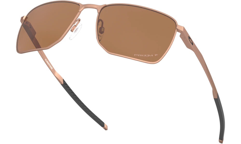OAKLEY Sunglasses EJECTOR Satin Rose Gold/Prizm Tungsten Polarized OO4142-05