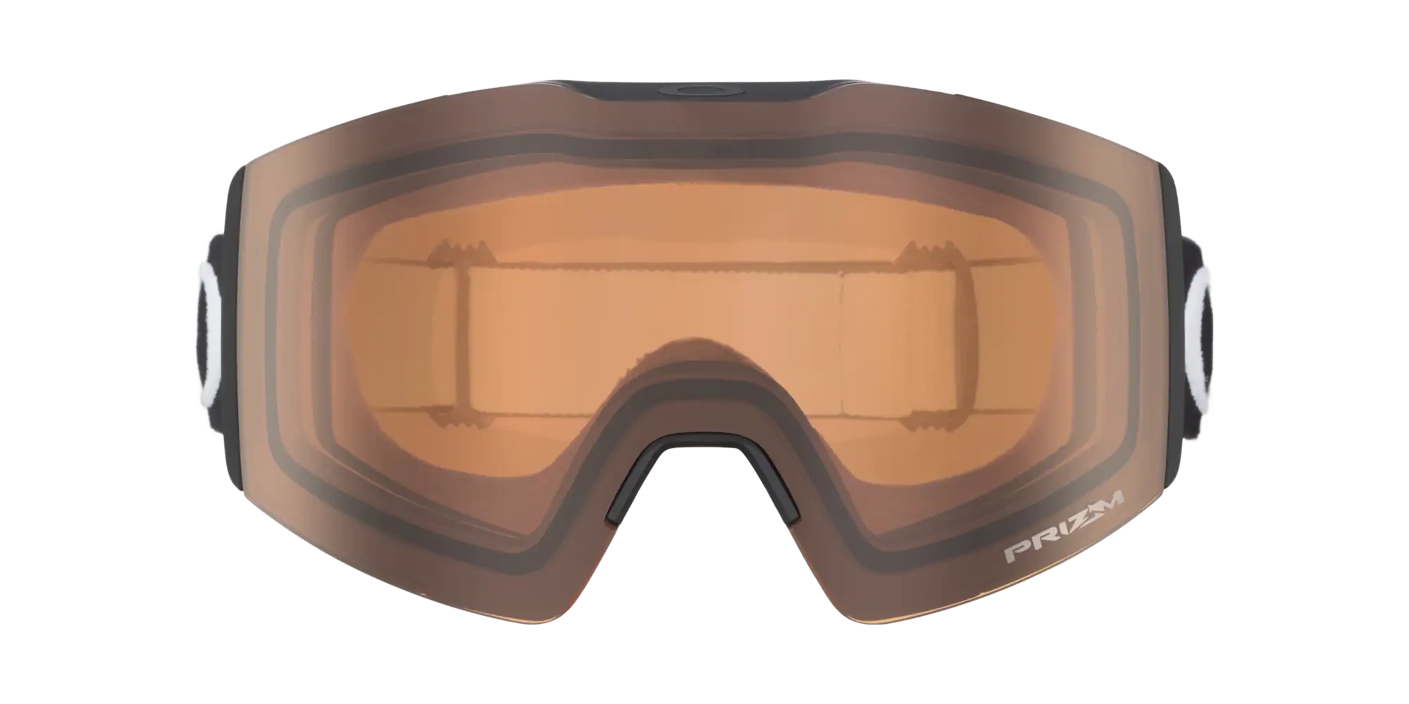 OAKLEY Gogle zimowe FALL LINE M Matte Black/Prizm Persimmon OO7103-17