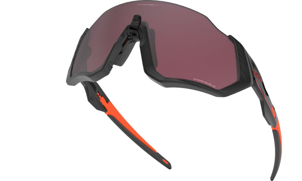 Oakley Okulary przeciwsłoneczne FLIGHT JACKET Matte Black/Prizm Road Black OO9401-13