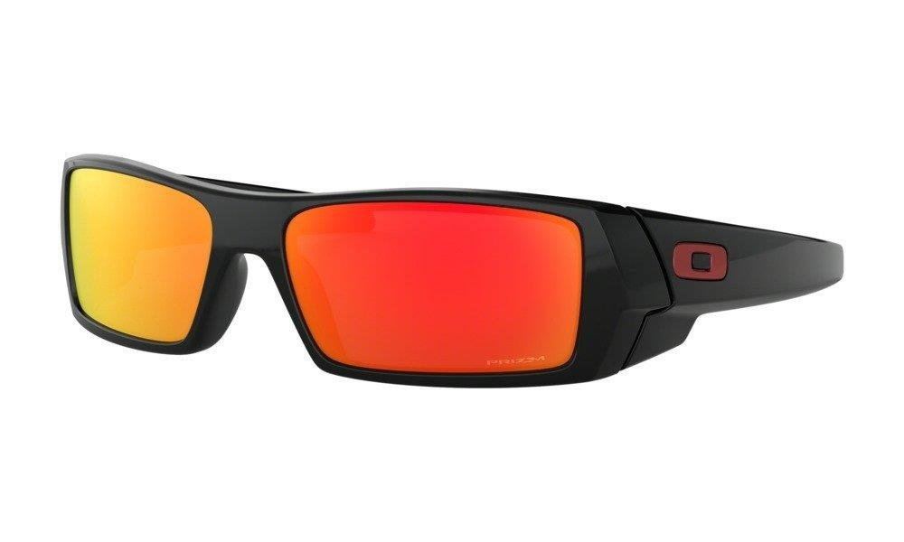 Oakley Okulary przeciwsłoneczne GASCAN Polished Black/Prizm Ruby OO9014-44