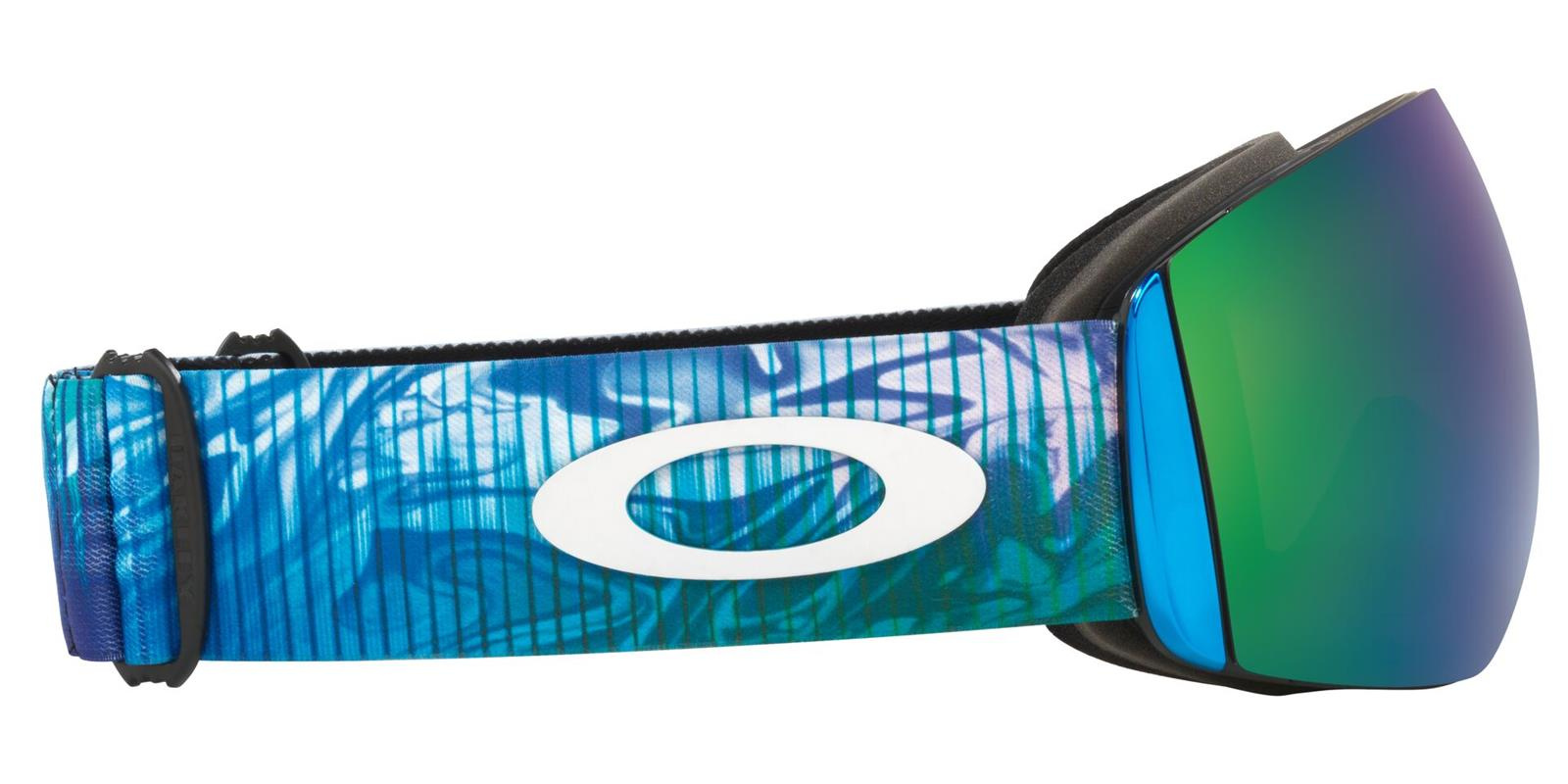 OAKLEY Goggles Snow FLIGHT DECK L Abstract Blue/Prizm Snow Jade Iridium OO7050-B4