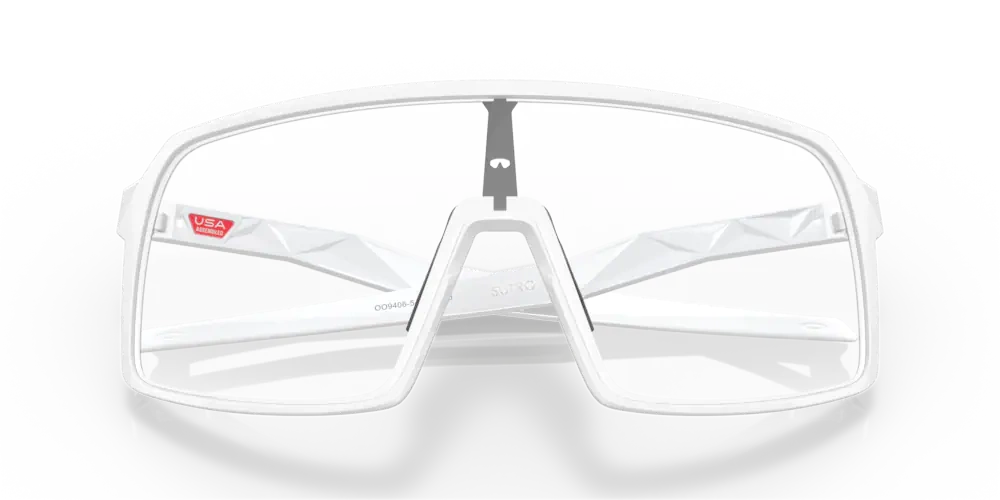 OAKLEY Sunglasses SUTRO Polished White/Clear OO9406-54