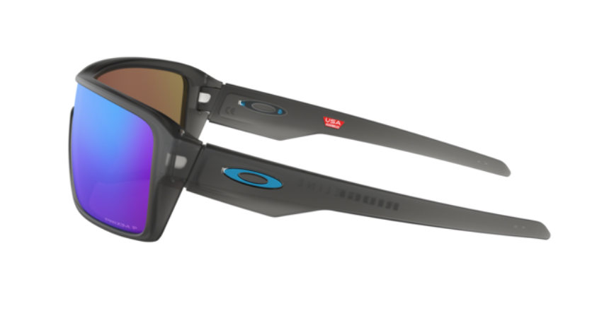 Oakley Okulary przeciwsłoneczne RIDGELINE Matte Grey Smoke/Prizm Sapphire Polarized OO9419-07