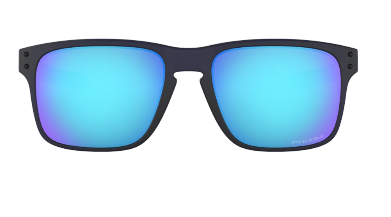 Oakley Sunglasses HOLBROOK MIX Matte Translucent Blue/Prizm Sapphire OO9384-03