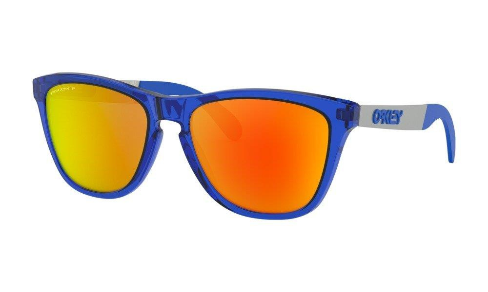 Oakley Okulary przeciwsłoneczne FROGSKINS MIX Crystal Blue/Prizm Ruby Polarized OO9428-13