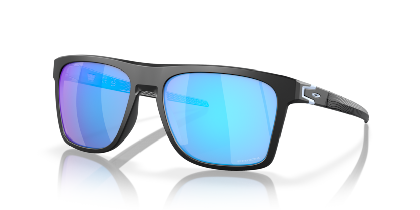 Oakley Okulary przeciwsłoneczne LEFFINGWELL Matte black/Prizm sapphire OO9100-12
