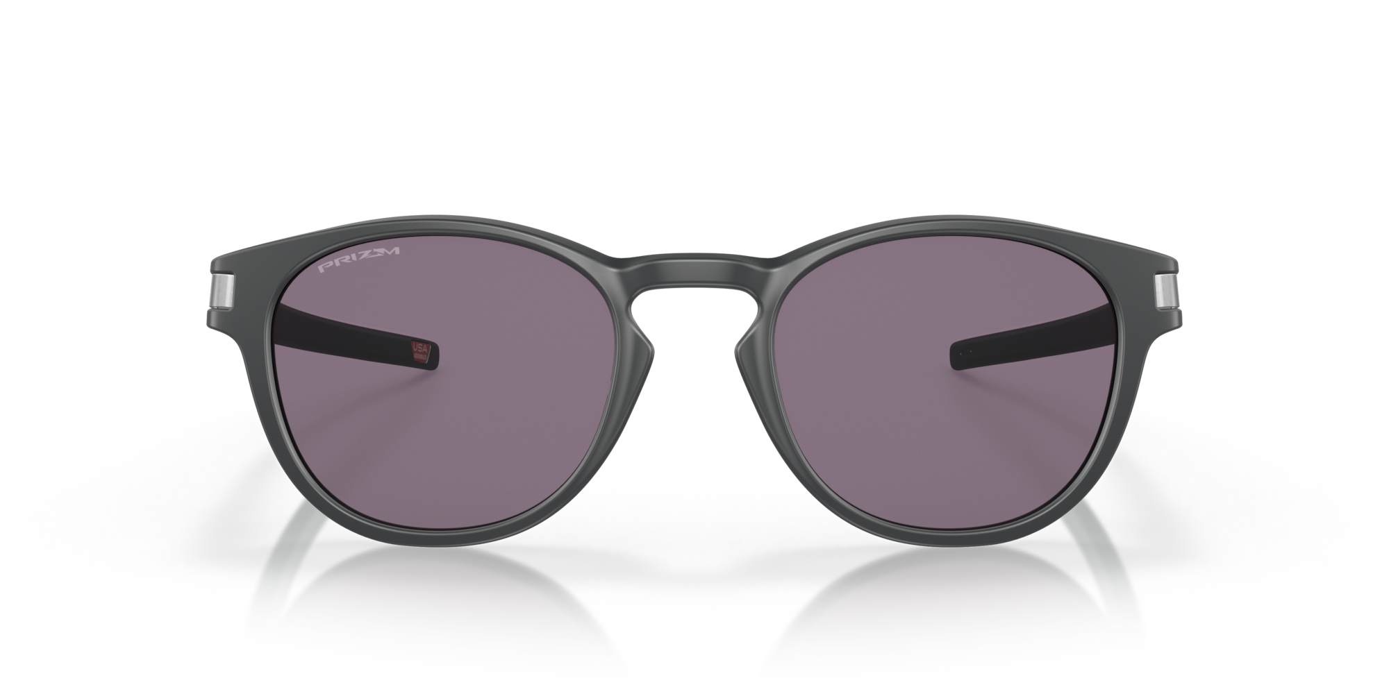 Oakley Okulary przeciwsłoneczne Latch Matte Carbon, Prizm Grey OO9265-62