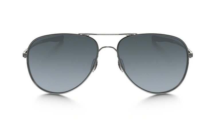 Oakley ELMONT M&L Polished Chrome/Grey Gradient Polarized OO4119-02