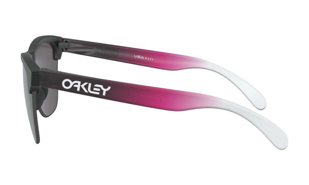 Oakley Sunglasses FROGSKINS Lite Ignite Fade Collection Matte Black/Prizm Black OO9374-32