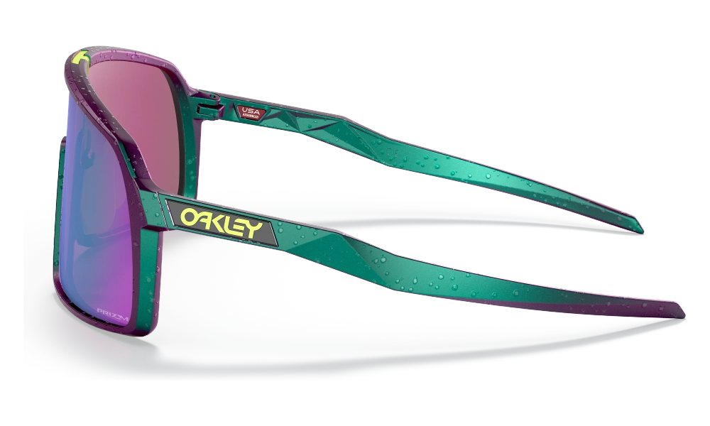 Oakley Okulary przeciwsłoneczne SUTRO Green Purple Splatter/Prizm Road Jade OO9406-59