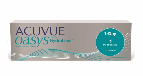 Soczewki Kontaktowe ACUVUE OASYS® 1-DAY WITH HYDRALUXE™ 9.0 (30 szt.)