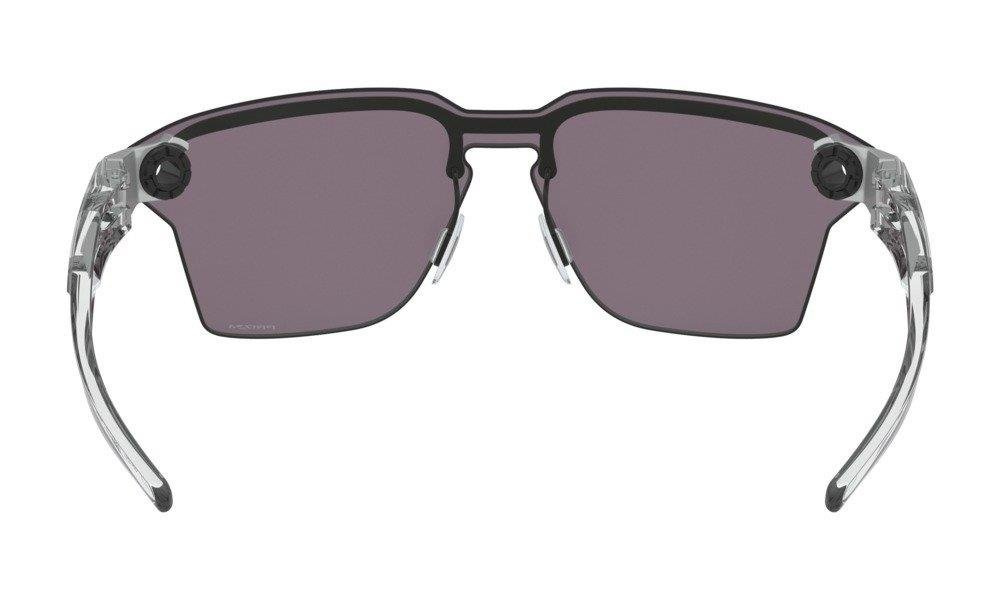 Oakley Okulary przeciwsłoneczne LUGPLATE Satin Black/Prizm Grey OO4139-01