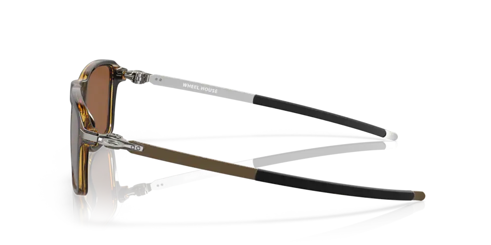 Oakley Sunglasses WHEEL HOUSE Polished Brown Tortoise/ Prizm Tungsten Polarized OO9469-04