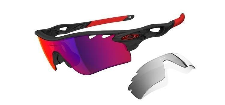 Oakley Okulary RADARLOCK PATH Matte Black Ink/OO Red Iridium Polarized Vented & Black Iridium Vented OO9181-23