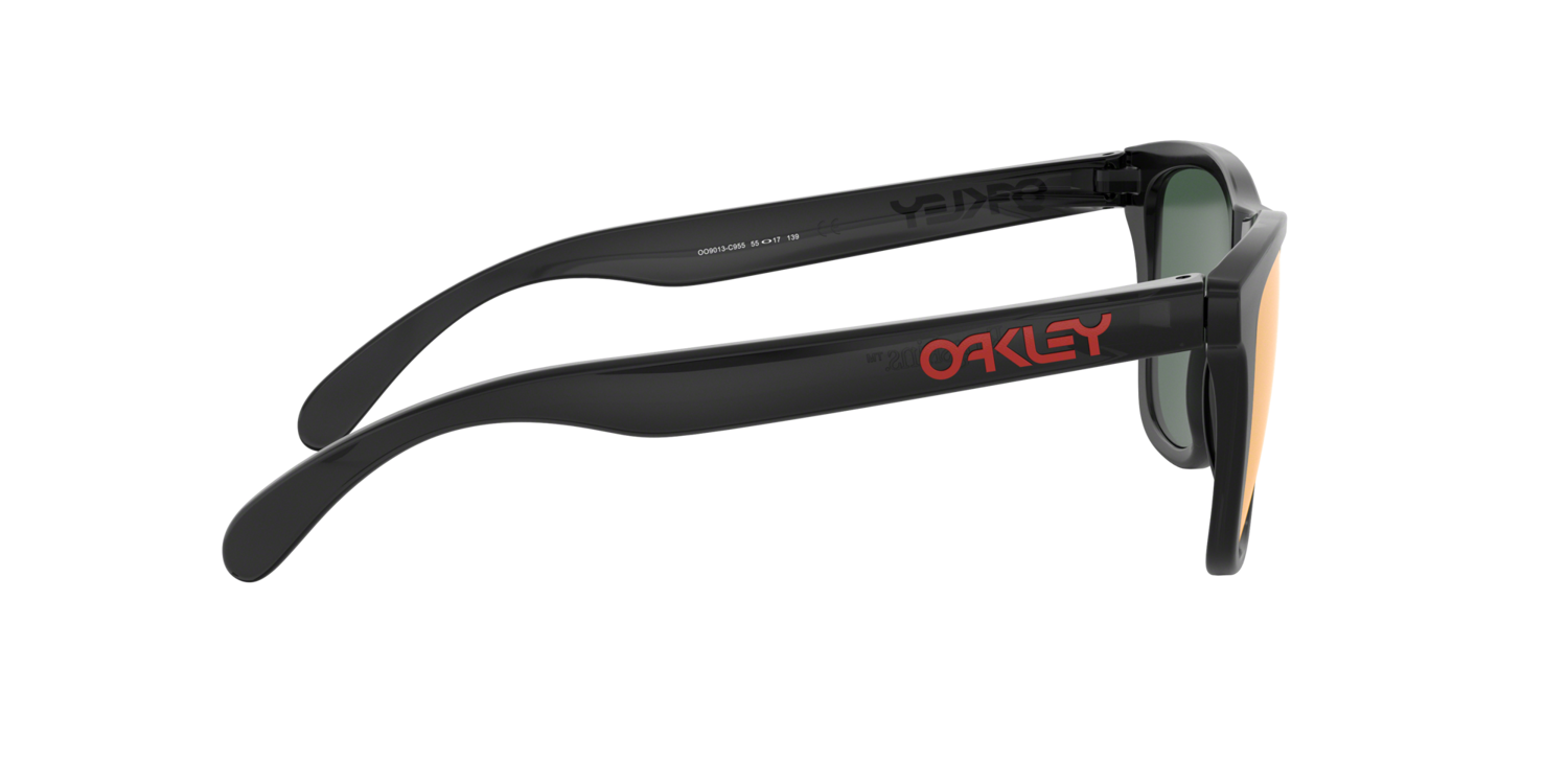 Oakley Sunglasses FROGSKINS Black Ink/Prizm Ruby OO9013-C9