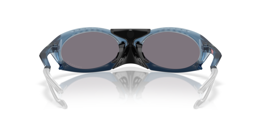 Oakley Okulary przeciwsłoneczne PLANTARIS Matt Transparent Abyss / Prizm Grey Polarized OO9437-09