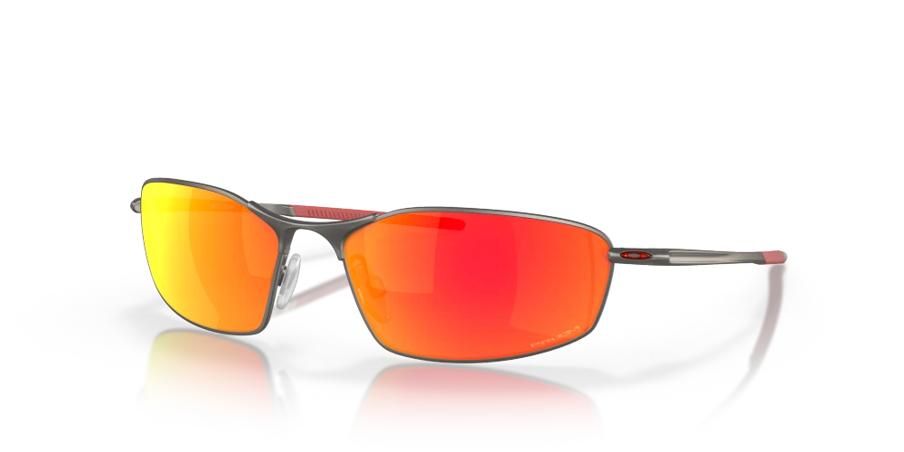 Oakley Okulary przeciwsłoneczne WHISKER Matte Gunmetal/Prizm Ruby OO4141-02