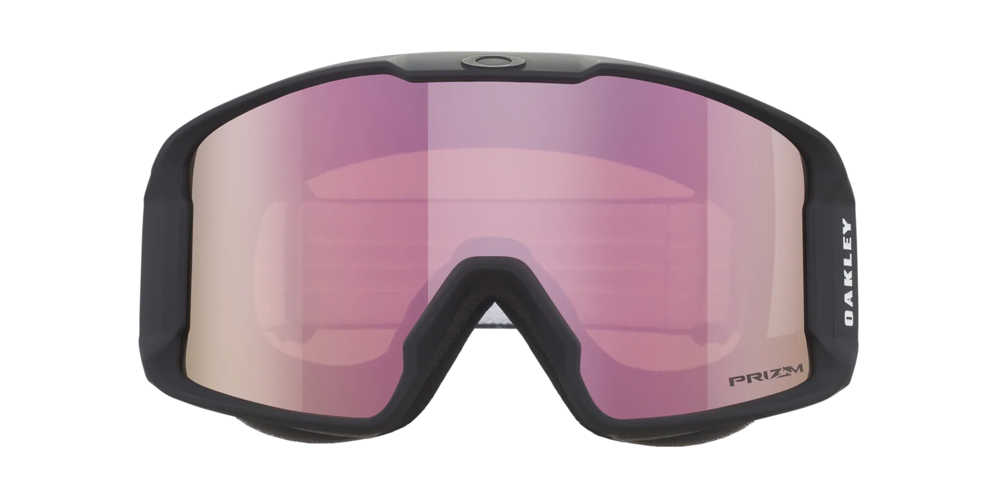 OAKLEY Gogle zimowe LINE MINER M Matte Black Prizm Rose Gold Iridium OO7093-69