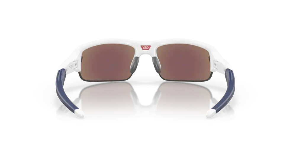 Oakley Sunglasses Junior FLAK XXS Matte White, Prizm Sapphire OJ9008-07