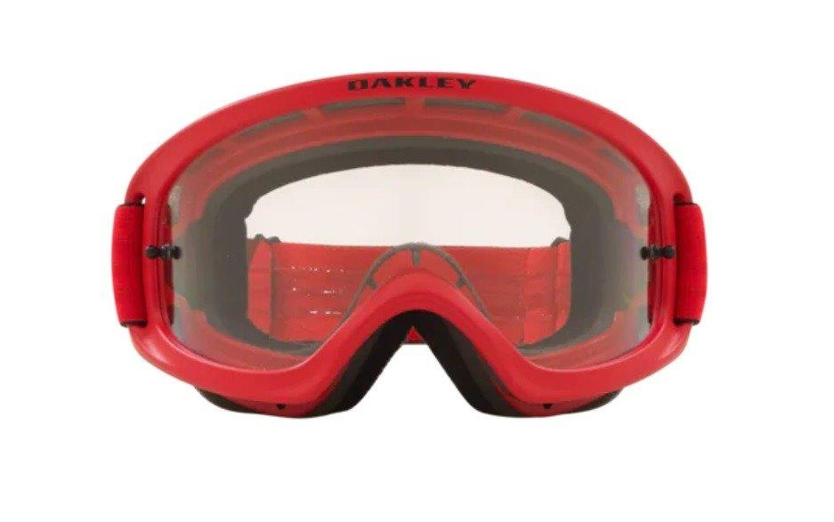 Gogle O-FRAME 2.0 PRO XS MX/MTB Heritage B1B Red Yellow/Clear OO7116-02