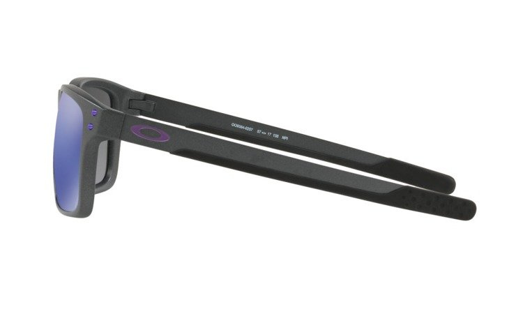 Oakley Okulary przeciwsłoneczne HOLBROOK MIX Steel / Violet Iridium OO9384-02