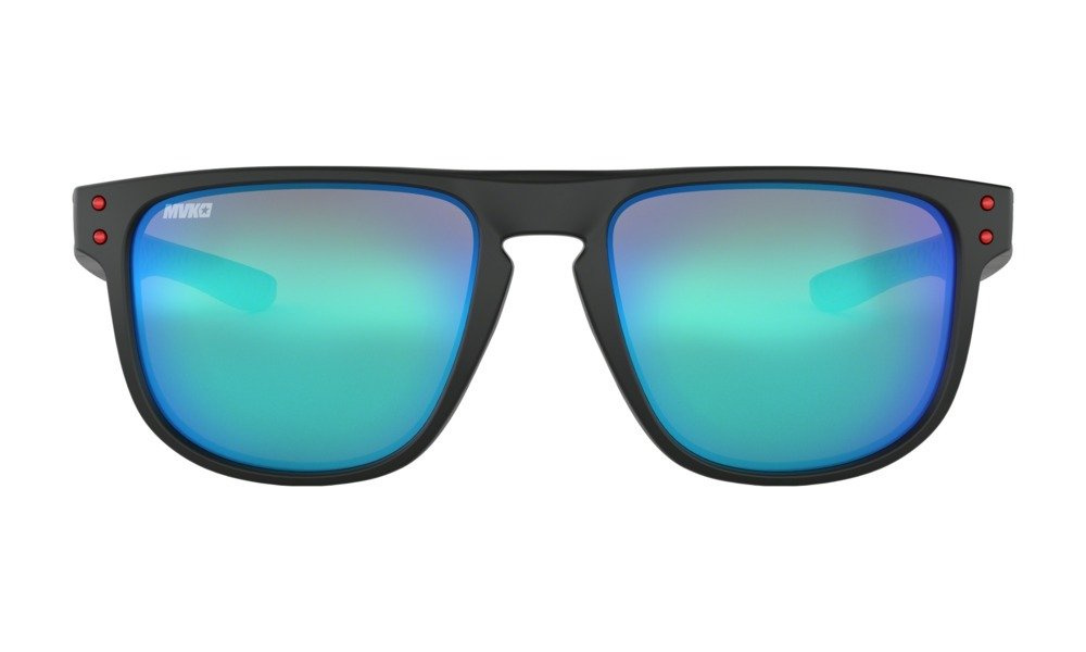 Oakley Sunglasses HOLBROOK R Maverick Vinales Matte Black/Prizm Sapphire OO9377-13