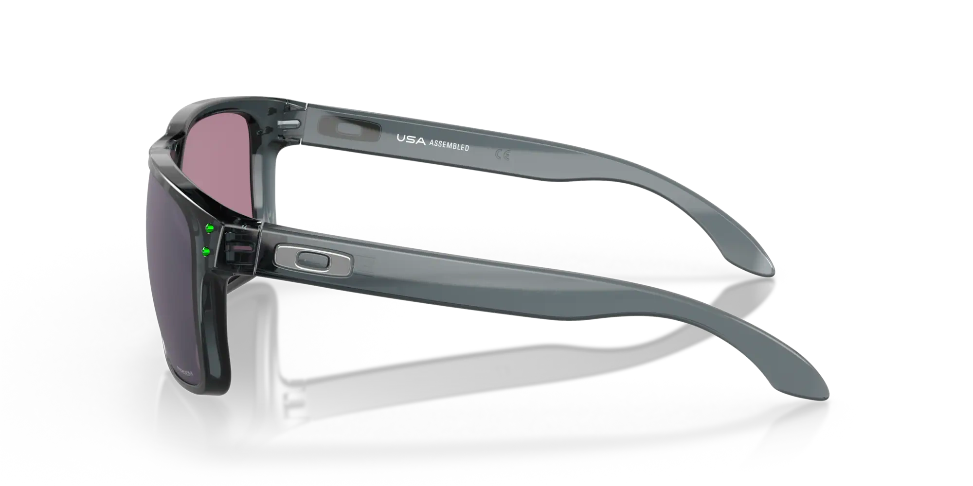 Oakley Okulary przeciwsłoneczne HOLBROOK XL Crystal Black/Prizm Jade OO9417-14