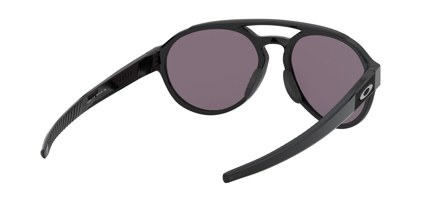 Oakley Okulary przeciwsłoneczne FORAGER Polished Black / Prizm Grey OO9421-01