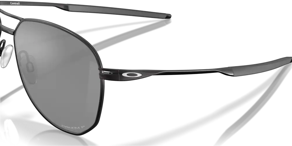 Oakley Okulary przeciwsłoneczne CONTRAIL Satin Black/Prizm Black Polarized OO4147-04