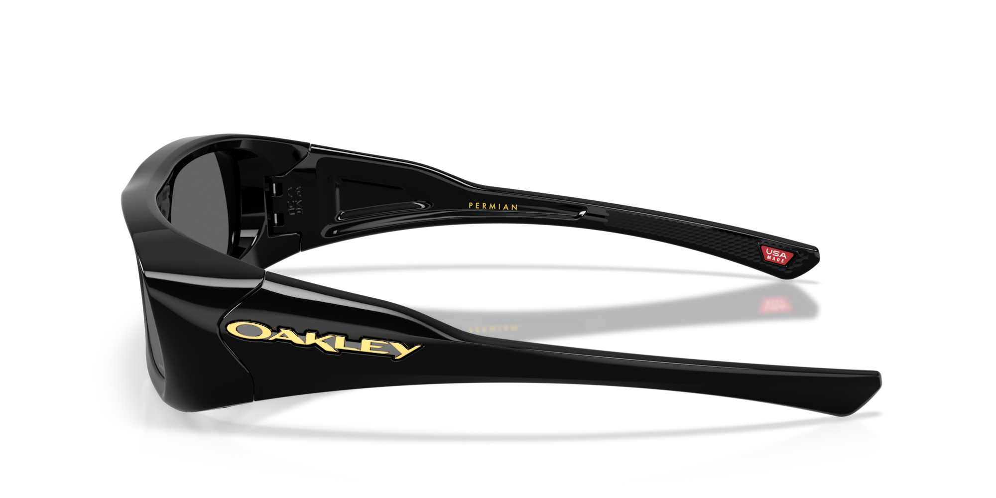 Oakley Okulary przeciwsłoneczne Permian Black / Prizm Black OO9520-01