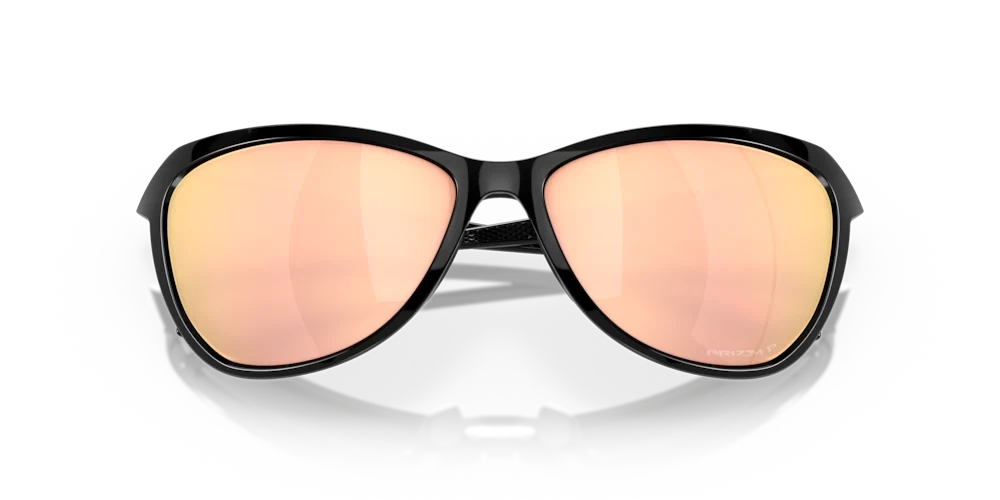 Oakley Sunglasses PASQUE Polished Black, Prizm Rose Gold Polarized OO9222-01