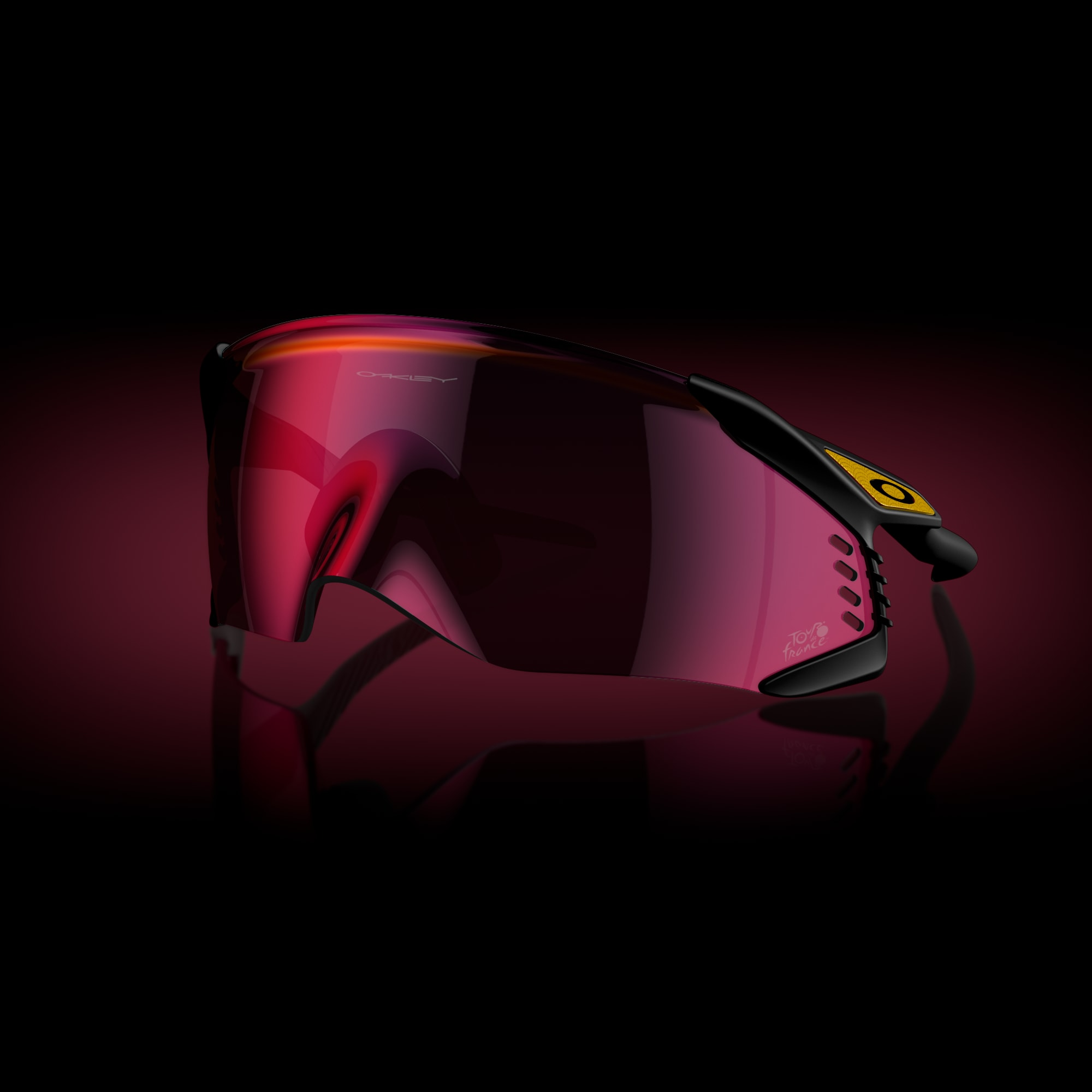 Oakley VELO KATO Tour De France™ Matte Black / Prizm Road OO9501-08