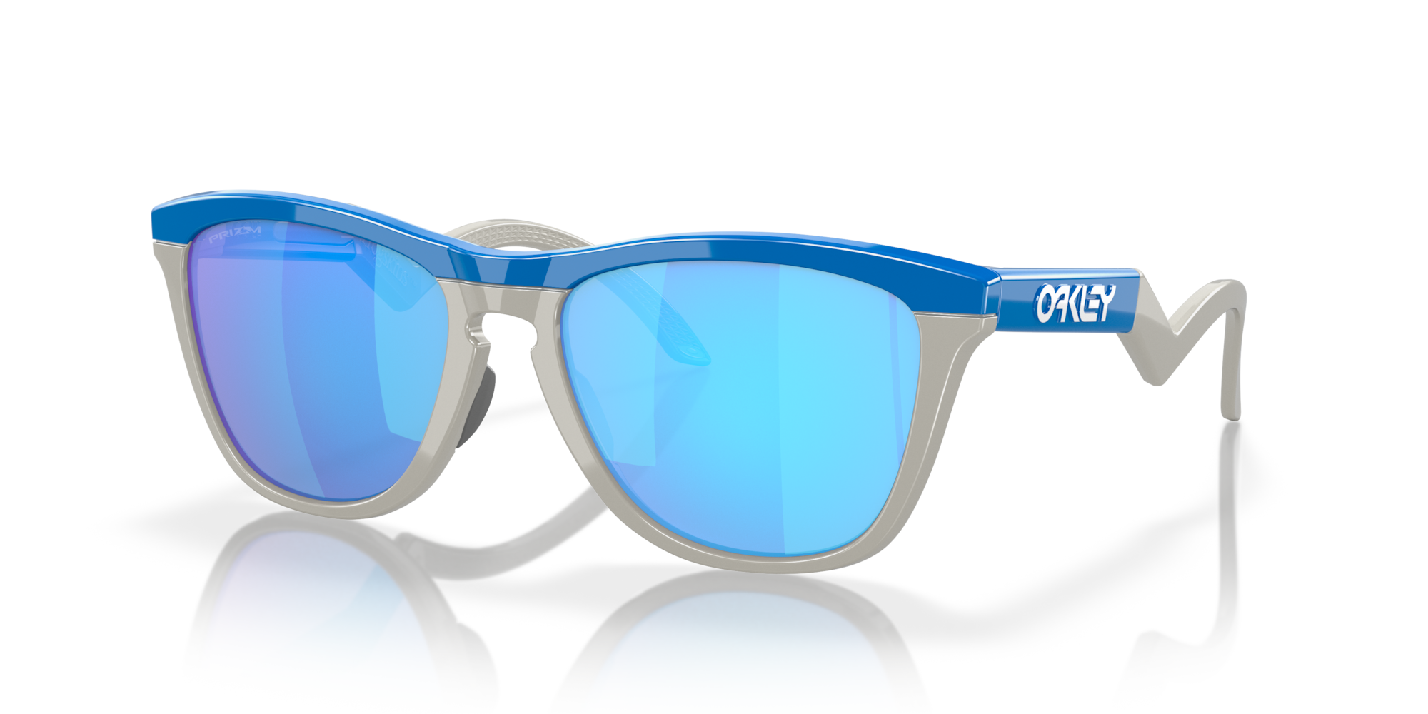Oakley Sunglasses FROGSKINS HYBRID Primary Blue/Cool Grey/Prizm Sapphire OO9289-03