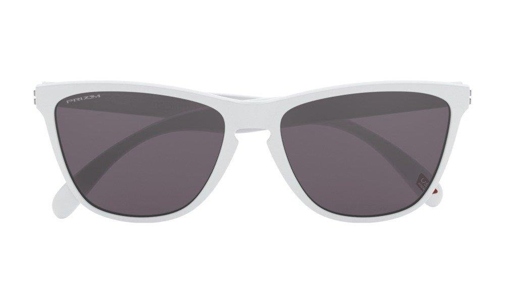 Oakley Okulary przeciwsłoneczne FROGSKINS 35th ANNIVERSARY Polished White/ Prizm Grey OO9444-01