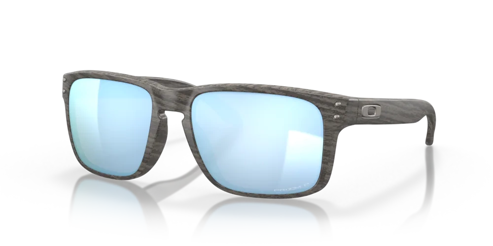 Oakley Okulary przeciwsłoneczne HOLBROOK Woodgrain/Prizm Deep H2O Polarized OO9102-J9