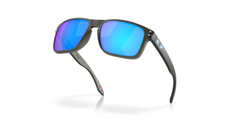 Oakley Sunglasses HOLBROOK Matte grey smoke/Prizm sapphire polarized OO9102-X5