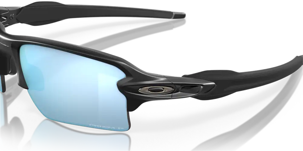 Oakley Sunglasses FLAK 2.0 XL Matte Black/Prizm Deep H2O Polarized OO9188-58
