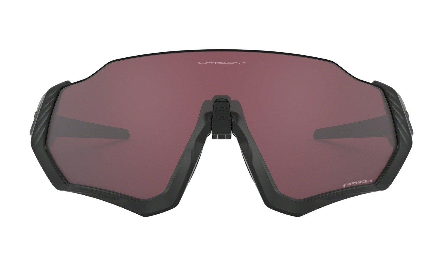 Oakley Okulary przeciwsłoneczne FLIGHT JACKET Matte Black/Prizm Road Black OO9401-19