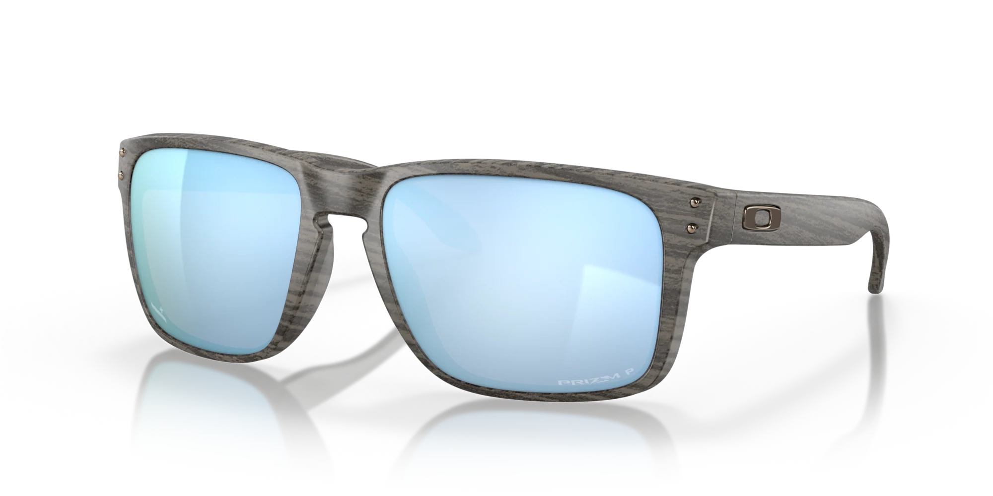 Oakley Sunglasses HOLBROOK XL Woodgrain/Prizm Deep H2O Polarized OO9417-19