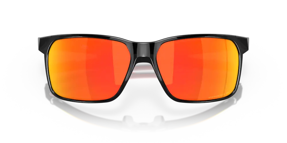 Oakley Okulary przeciwsłoneczne PORTAL X Polished Black/Prizm Ruby Polarized OO9460-05