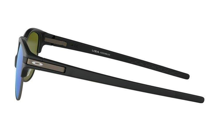 Oakley Sunglasses LATCH KEY M Matte Black/Violet Iridium OO9394-02