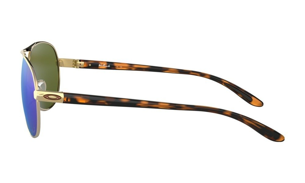 Oakley Sunglasses FEEDBACK Polished Gold/Violet Iridium Polarized OO4079-18