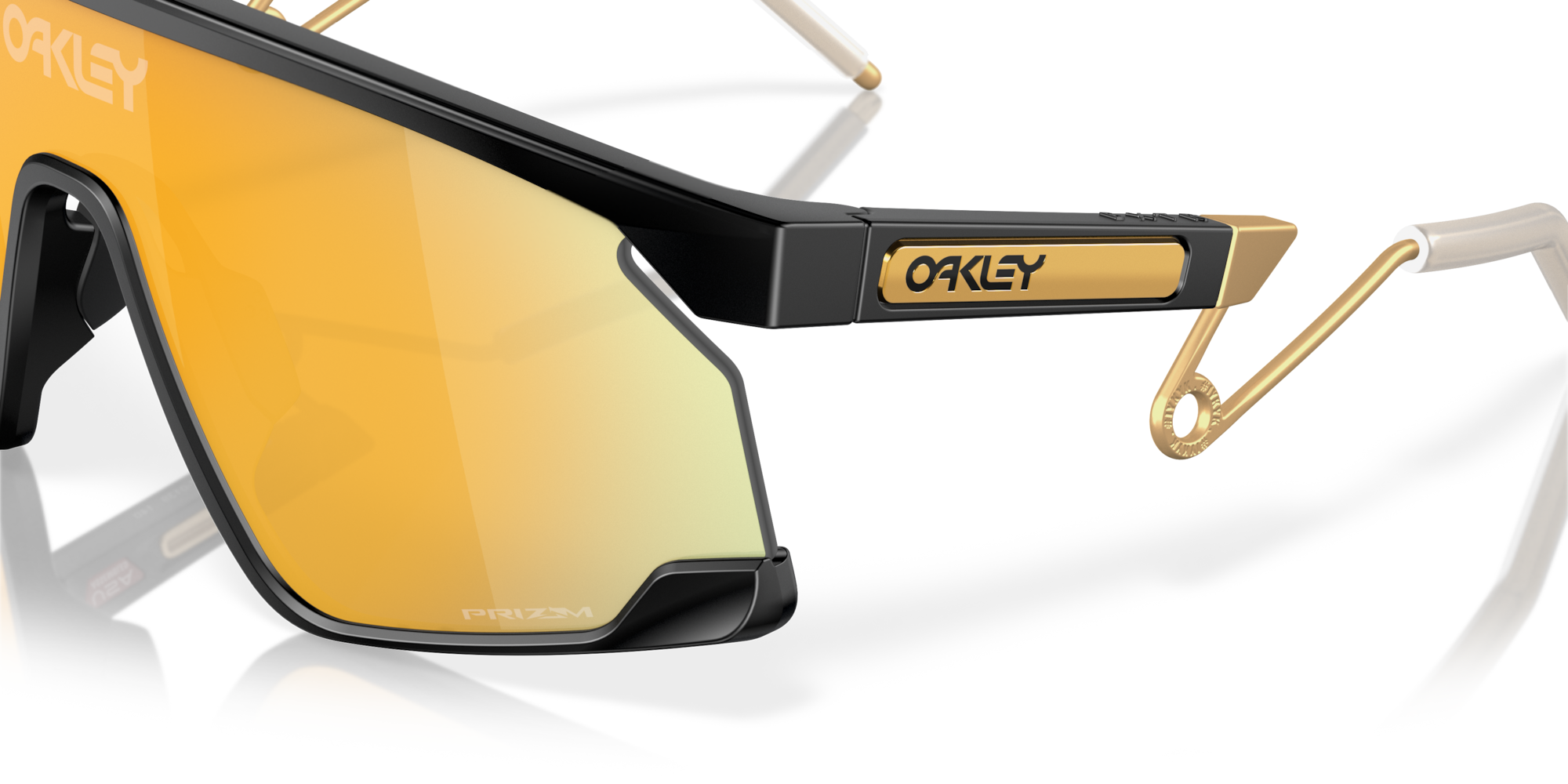 Oakley Okulary przeciwsłoneczne BXTR METAL Matte Black/Prizm 24k OO9237-01