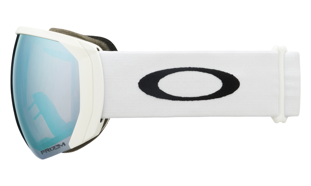 OAKLEY Gogle zimowe FLIGHT PATH L Matte White/Prizm Snow Sapphire Iridium OO7110-26