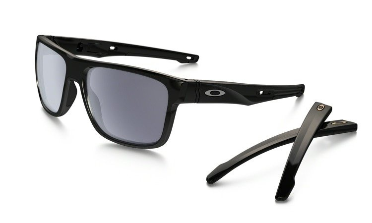 Oakley Sunglasses CROSSRANGE Polished Black / Grey OO9361-01