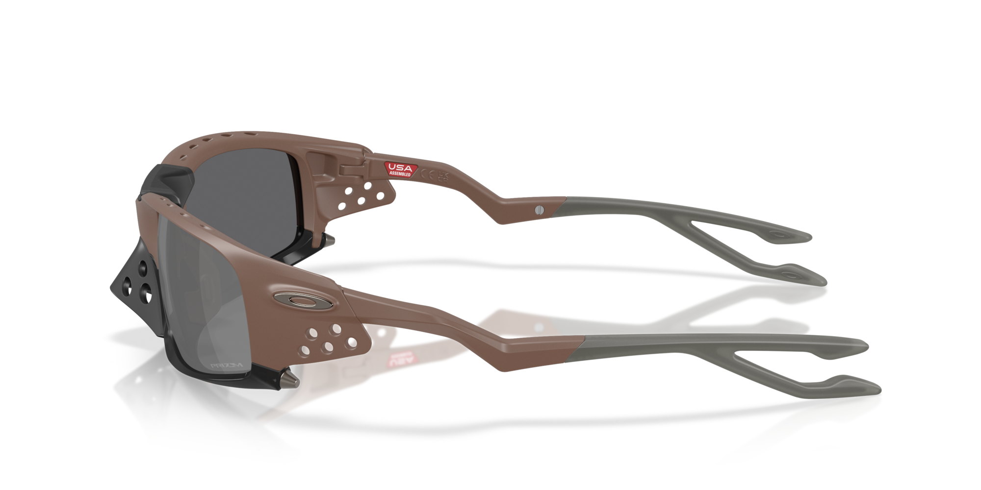 Oakley Okulary przeciwsłoneczne PLANTARIS SQ Mahogany / Prizm Black OO9529-06